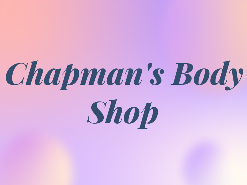 Chapman's Body Shop