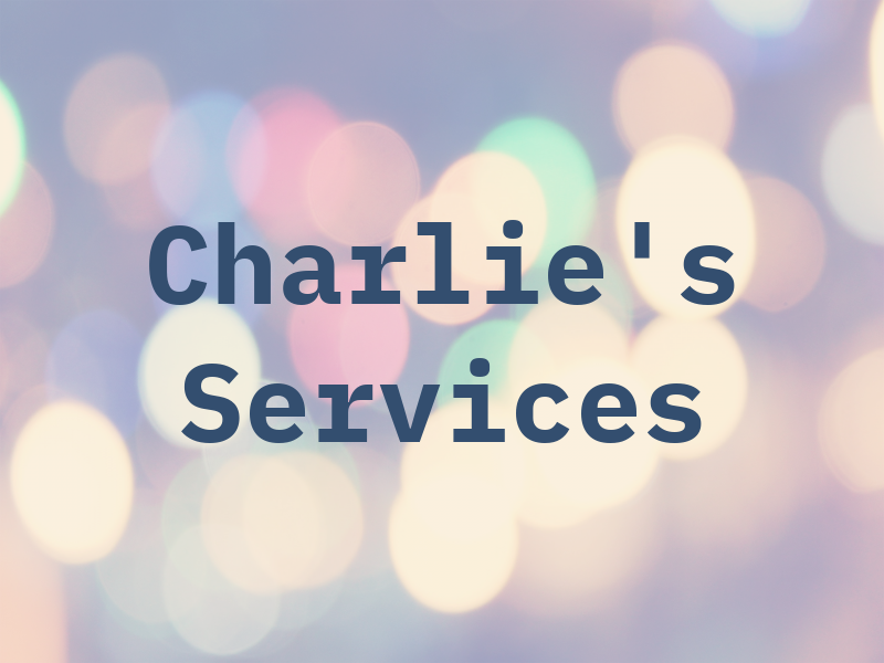 Charlie's Services