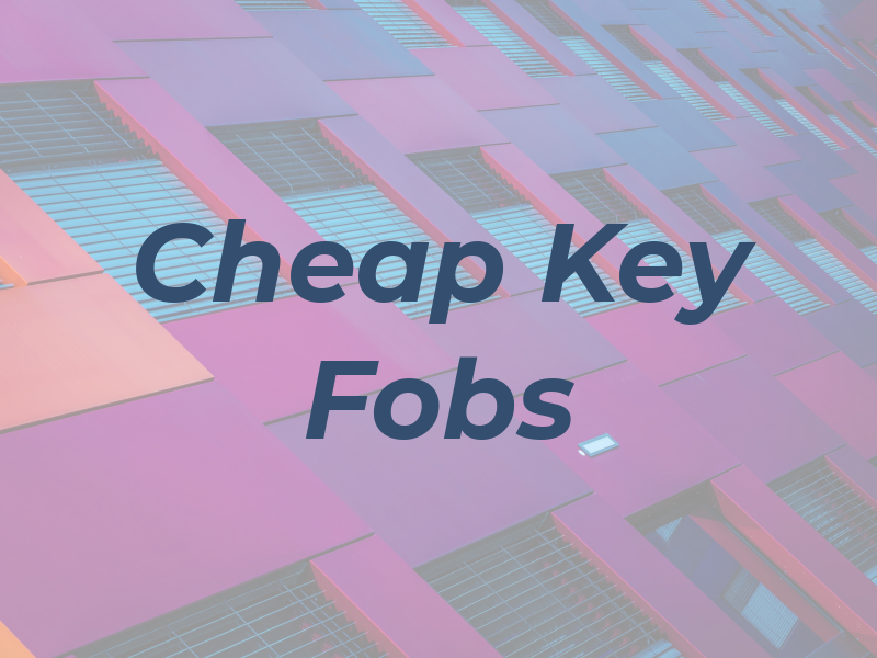Cheap Key Fobs