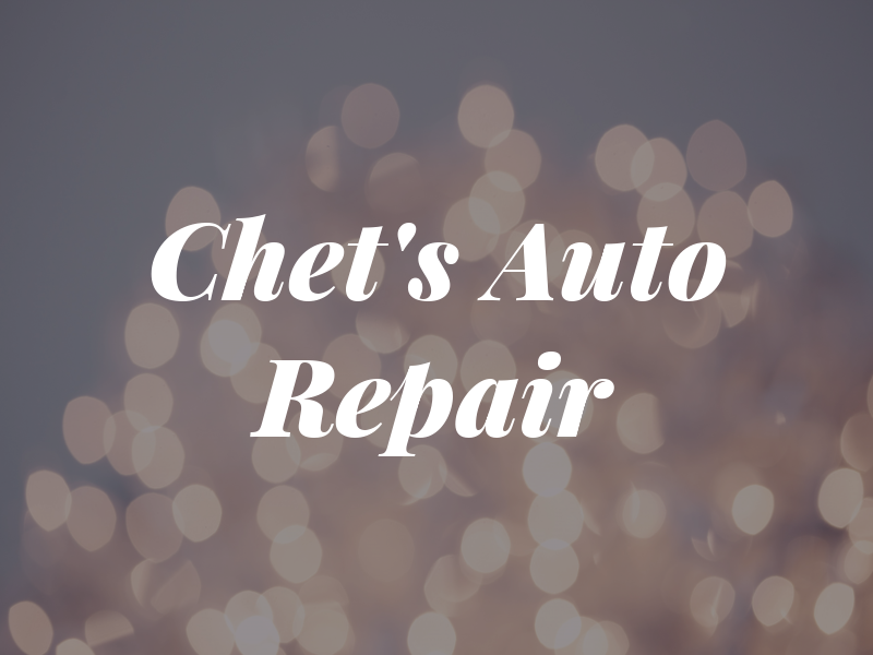 Chet's Auto Repair