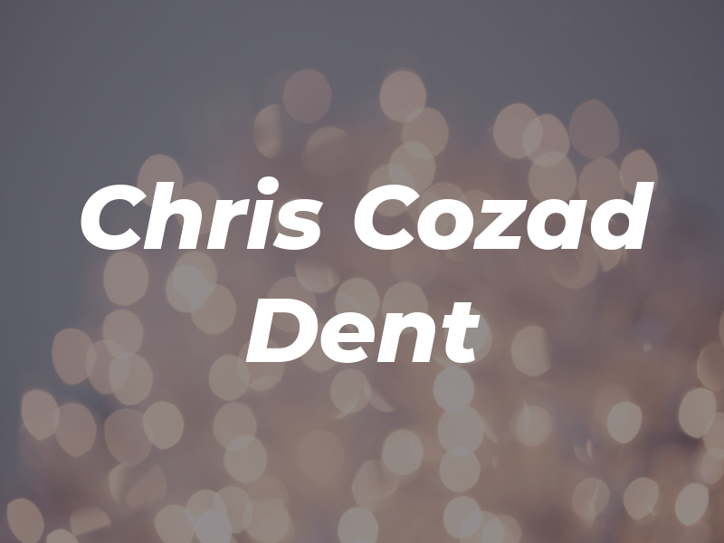 Chris Cozad the Dent Guy