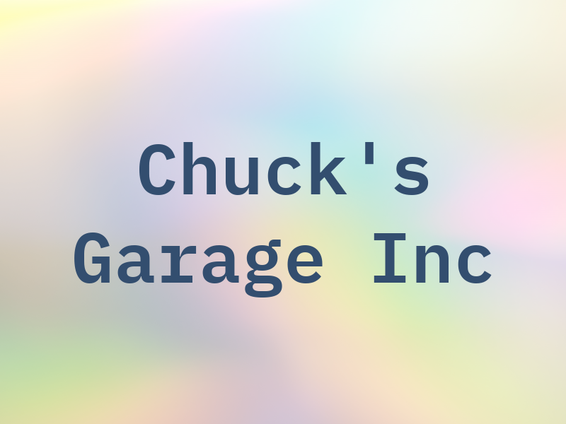 Chuck's Garage Inc