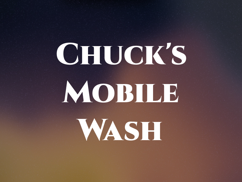 Chuck's Mobile Car Wash