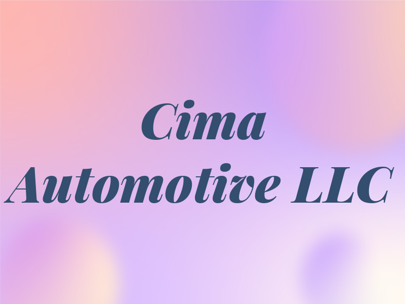 Cima Automotive LLC