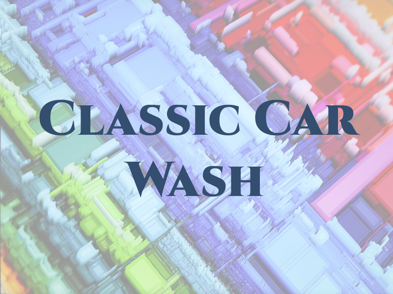 Classic Car Wash