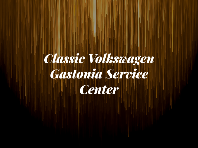 Classic Volkswagen Gastonia Service Center