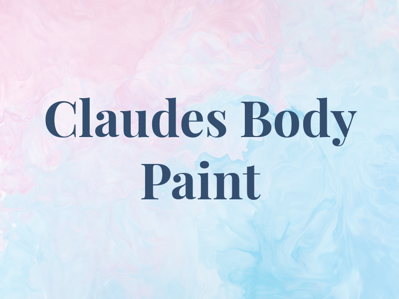 Claudes Body & Paint