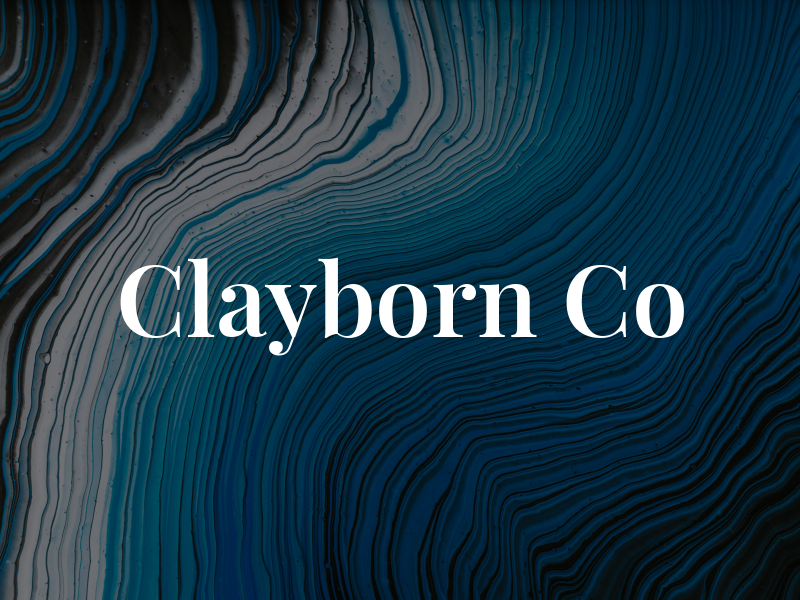 Clayborn Co