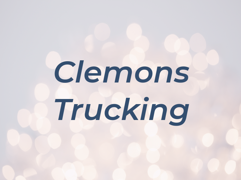Clemons Trucking