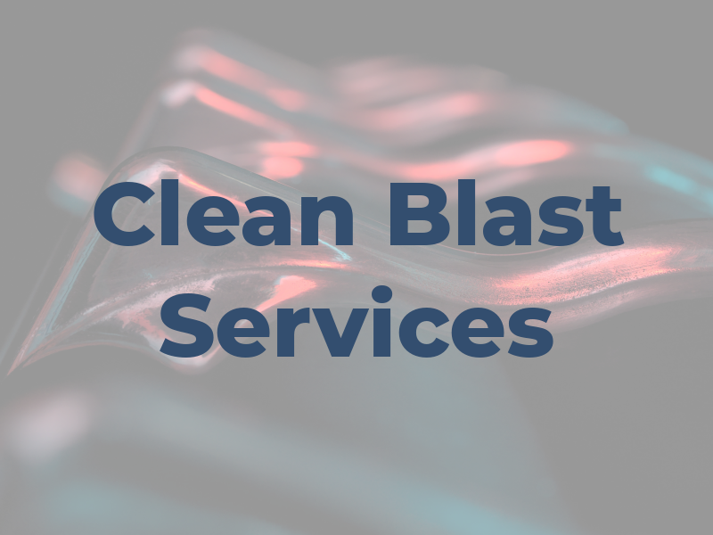 Clean Blast Services