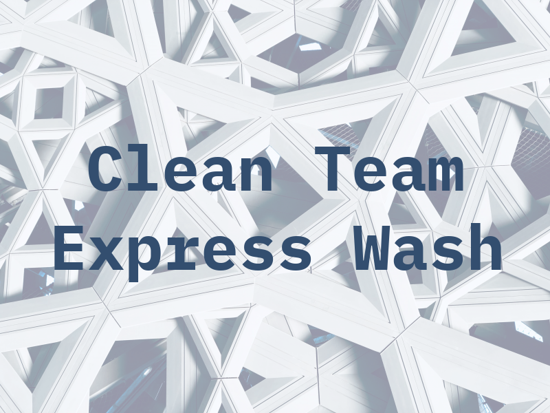 Clean Team Express Car Wash
