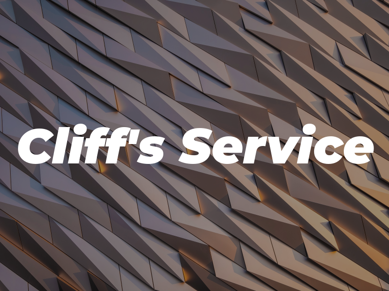 Cliff's Service