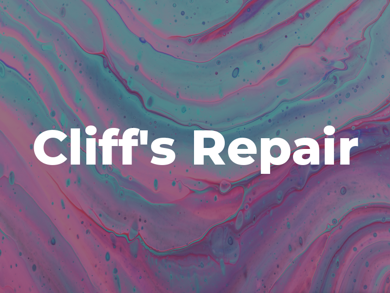 Cliff's Repair