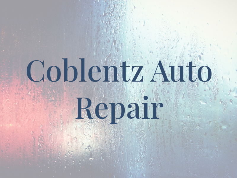 Coblentz Auto Repair