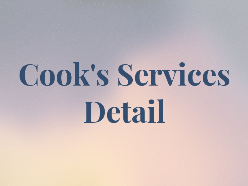 Cook's Car Services & Detail