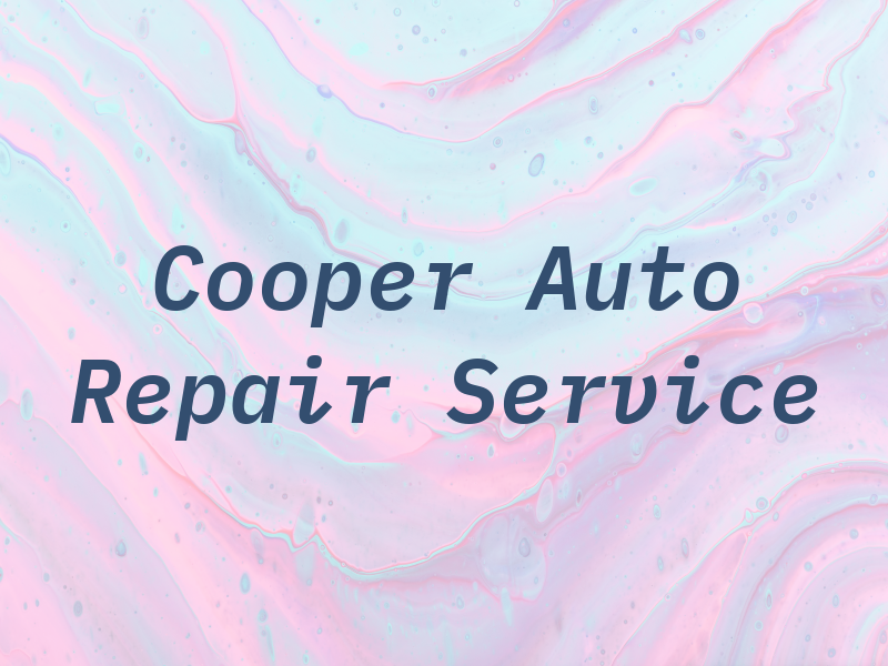 Cooper Auto Repair Service