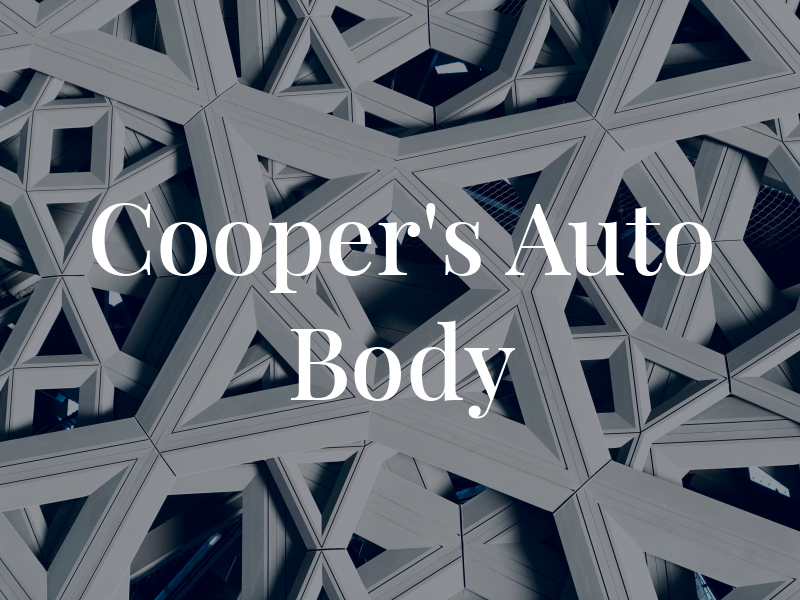 Cooper's Auto Body