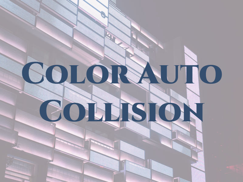 Color Max Auto Collision