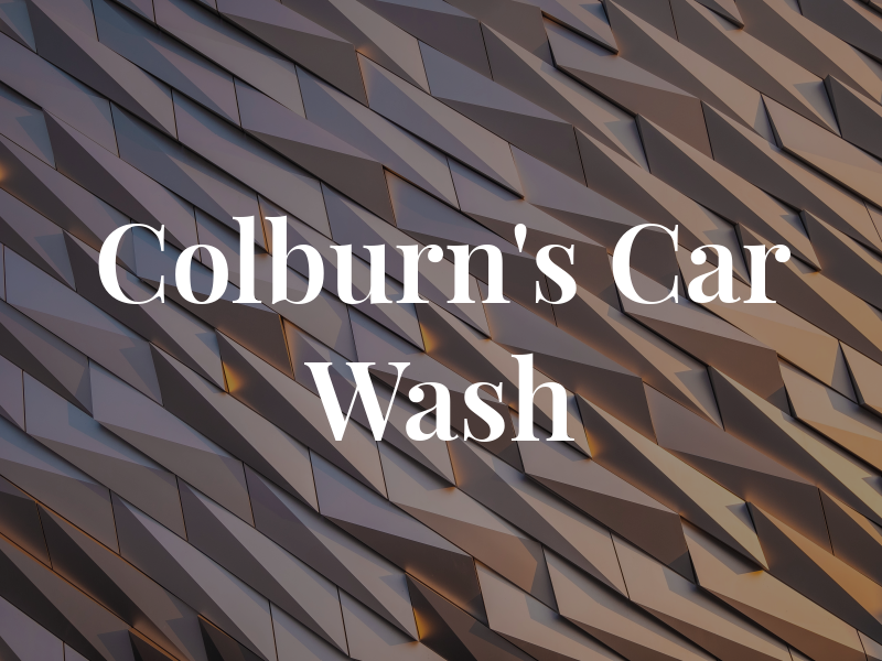 Colburn's Car Wash