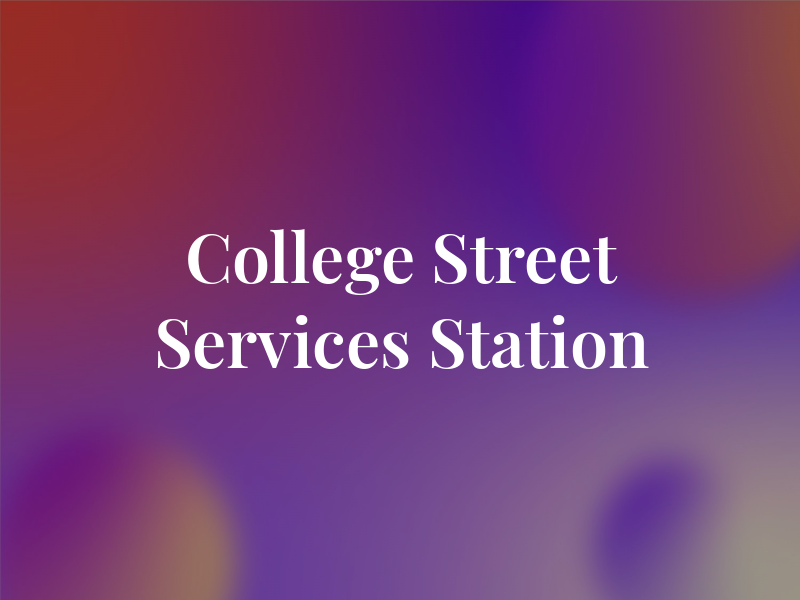 College Street Services Station