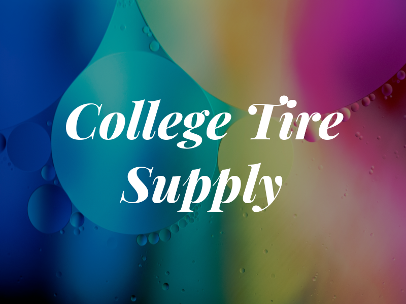College Tire & Supply