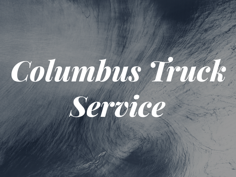 Columbus Tow Truck Service