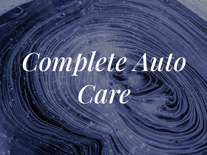 Complete Auto Care