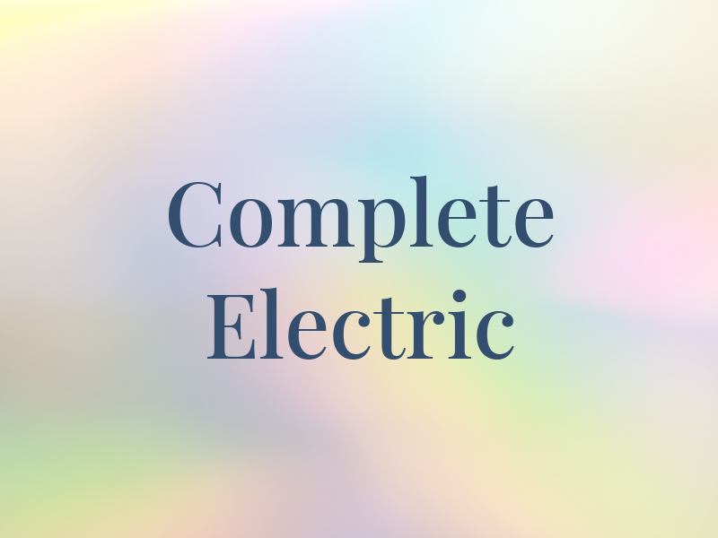 Complete Electric