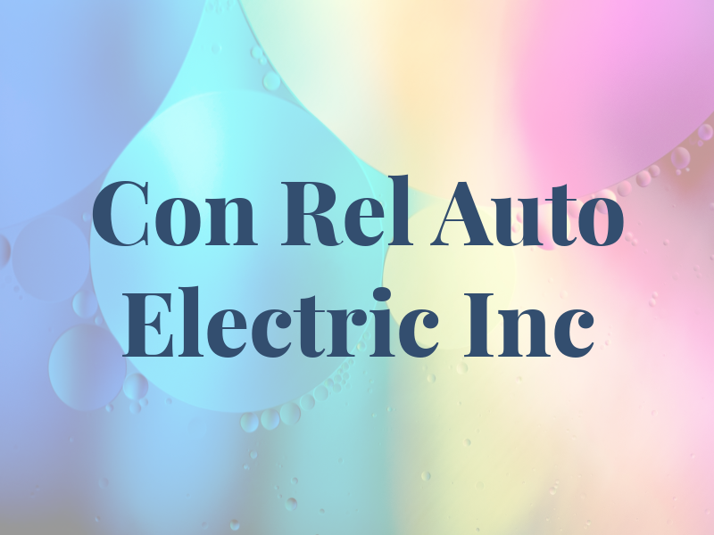 Con Rel Auto Electric Inc