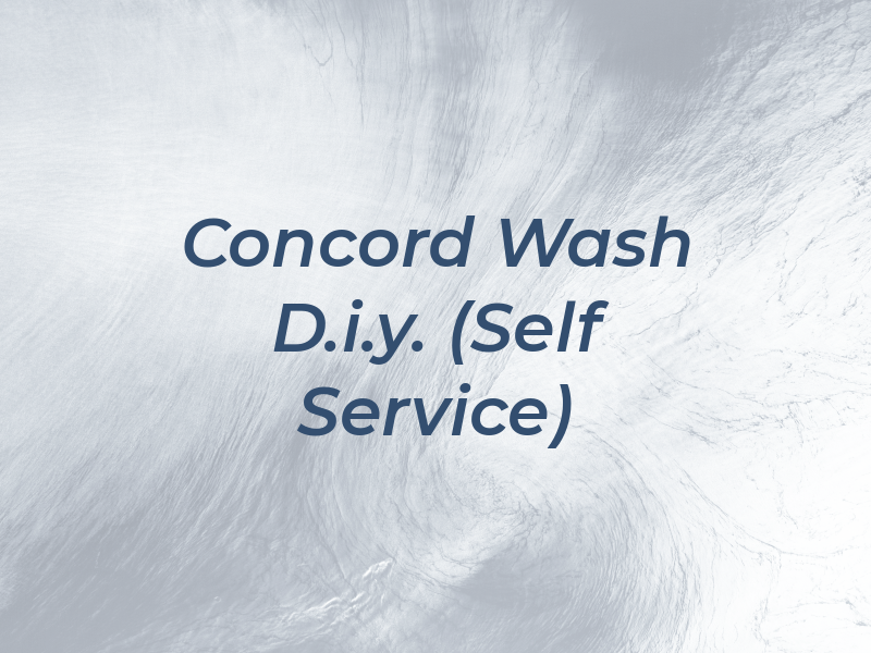 Concord Car Wash D.i.y. (Self Service)