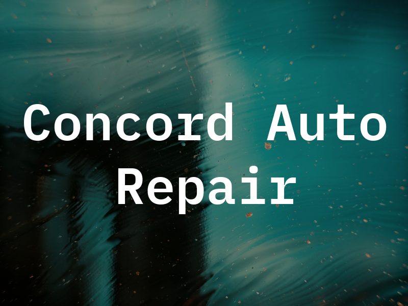 Concord Auto Repair