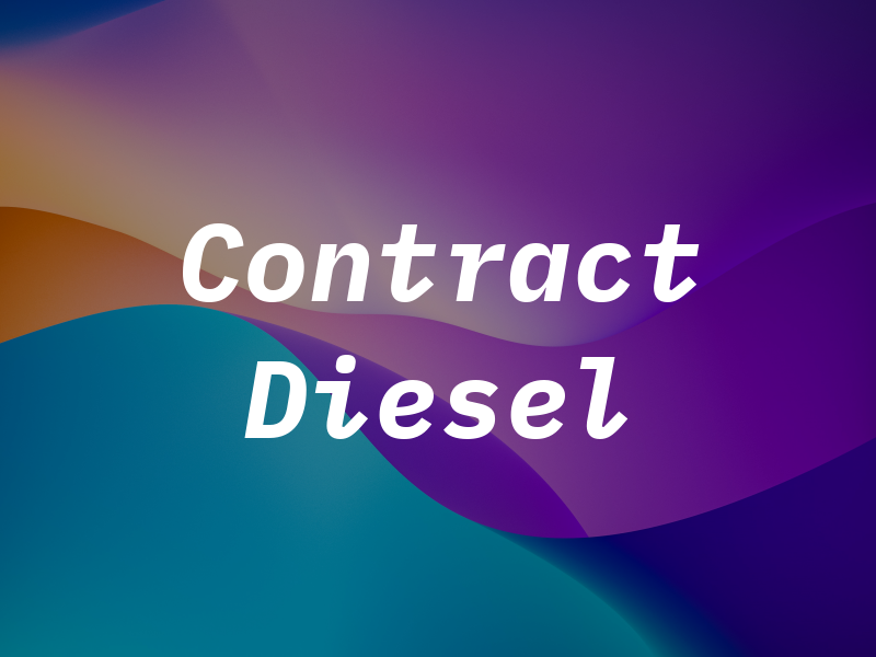 Contract Diesel