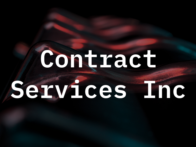 Contract Services Inc