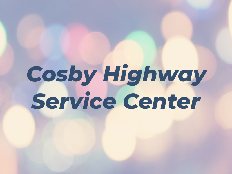 Cosby Highway Service Center