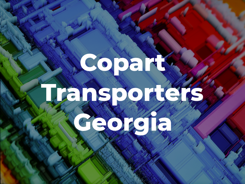 Copart Transporters Georgia