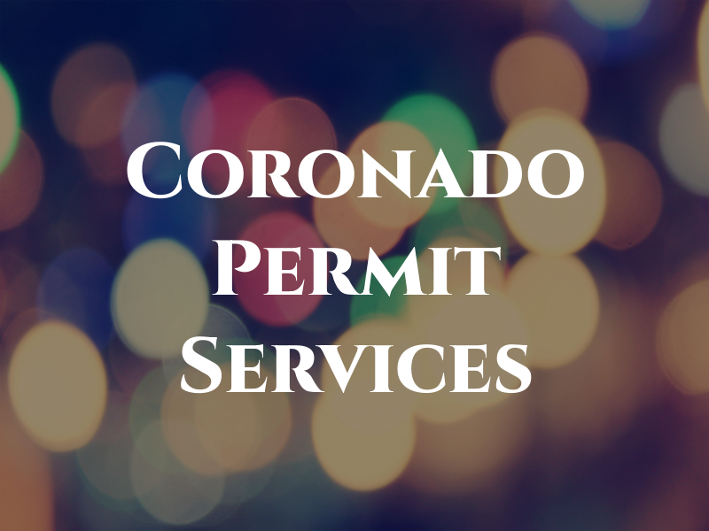 Coronado Permit Services