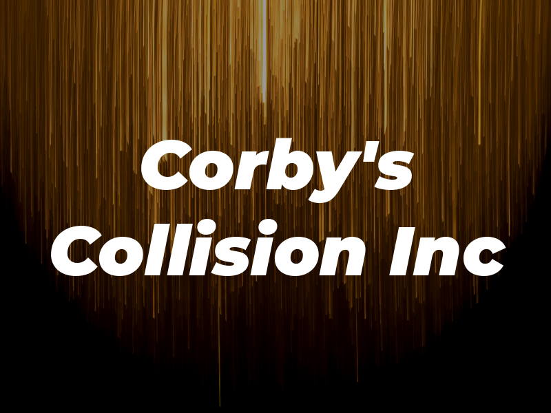 Corby's Collision Inc