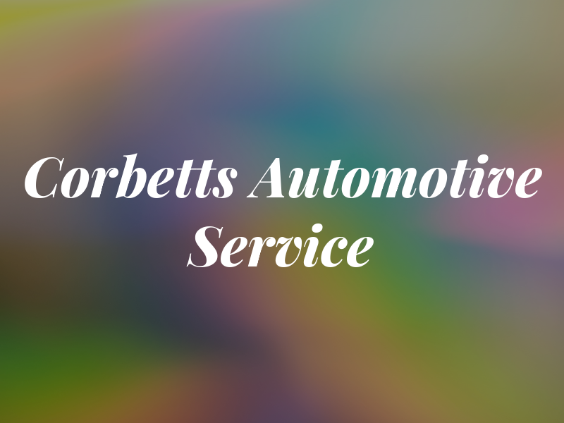 Corbetts Automotive Service