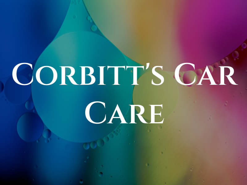 Corbitt's Car Care
