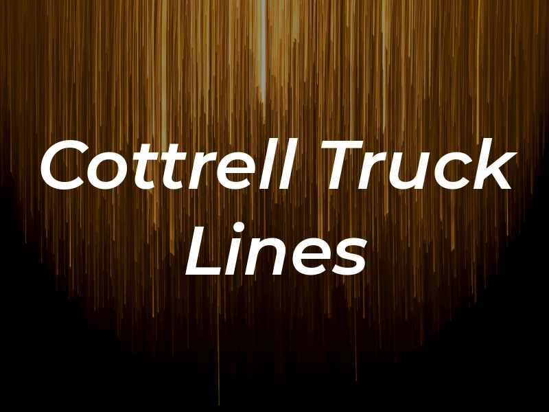 Cottrell Truck Lines