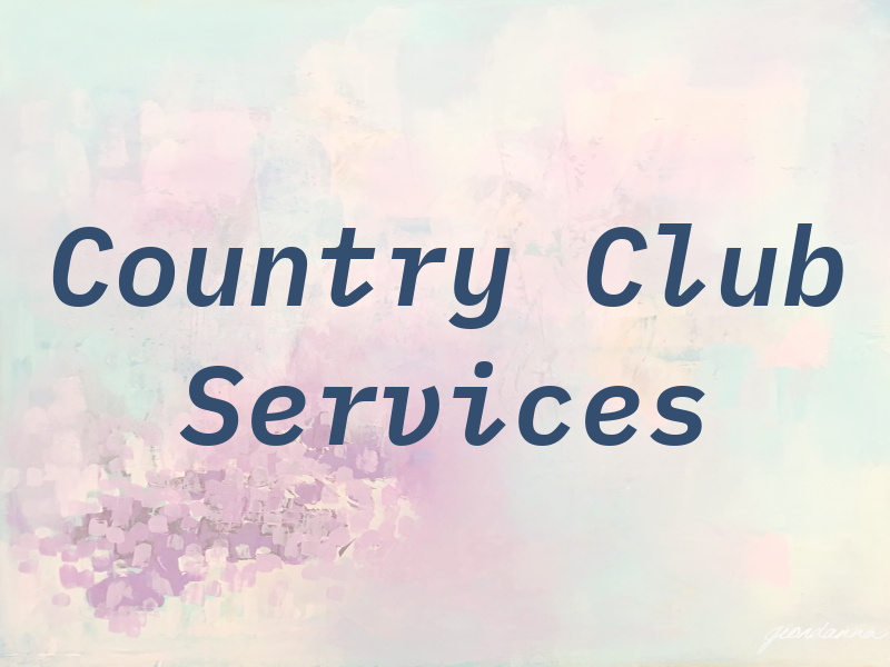 Country Club Services