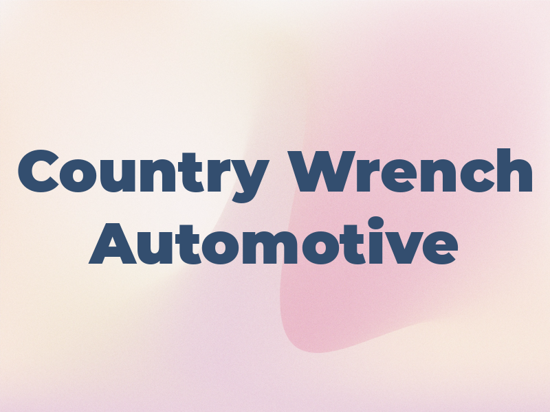 Country Wrench Automotive