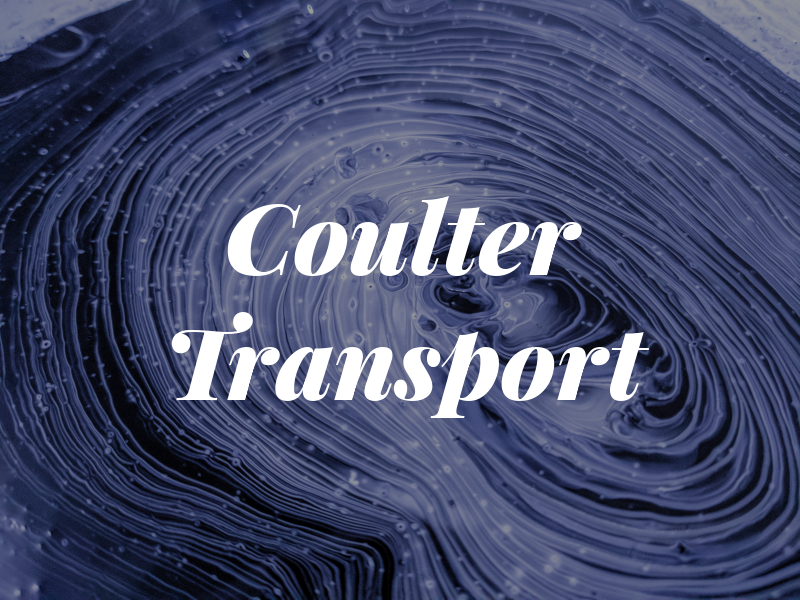 Coulter Transport