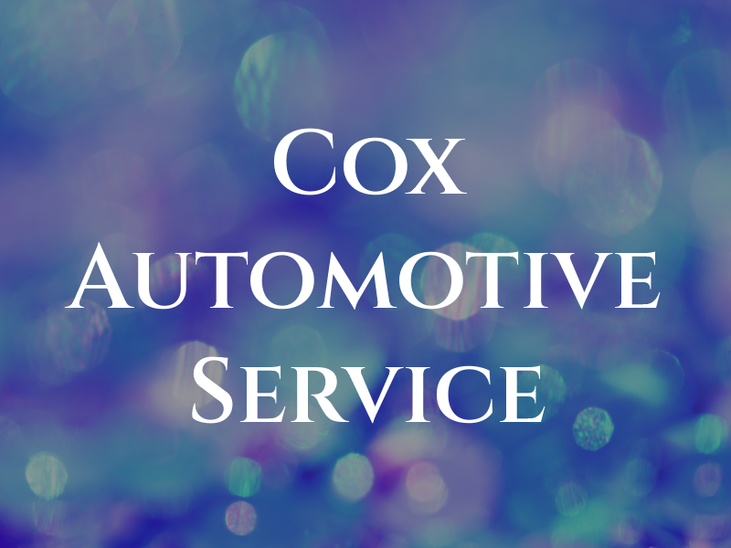 Cox Automotive Service