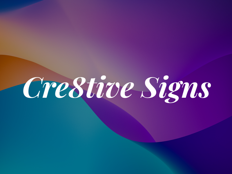 Cre8tive Signs