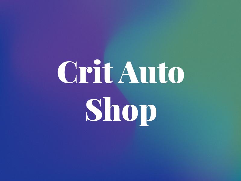 Crit Auto Shop