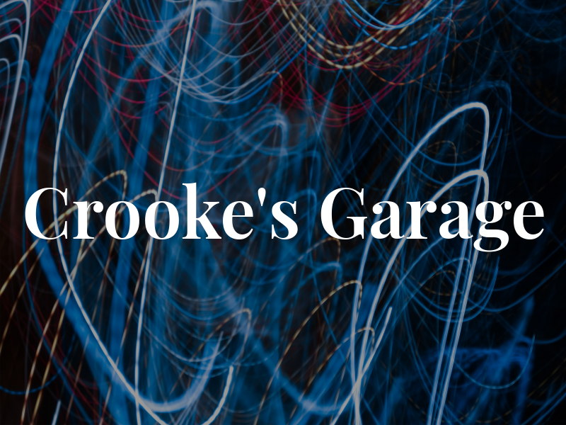 Crooke's Garage