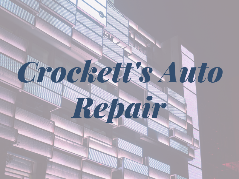 Crockett's Auto Repair