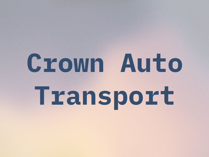 Crown Auto Transport