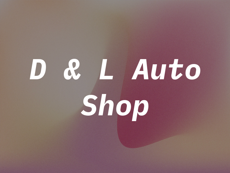 D & L Auto Shop